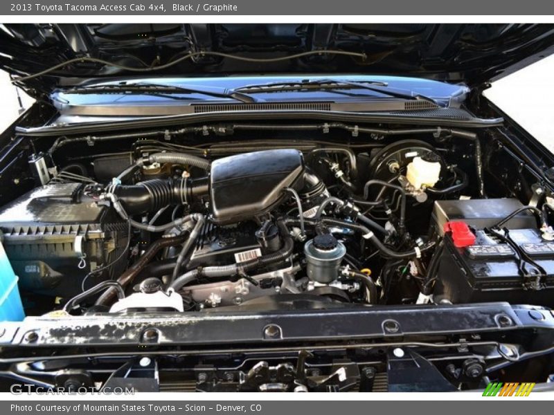 Black / Graphite 2013 Toyota Tacoma Access Cab 4x4