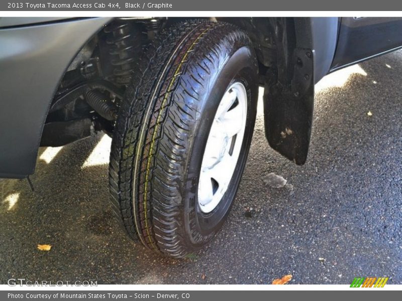 Black / Graphite 2013 Toyota Tacoma Access Cab 4x4