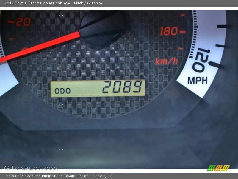 Black / Graphite 2013 Toyota Tacoma Access Cab 4x4