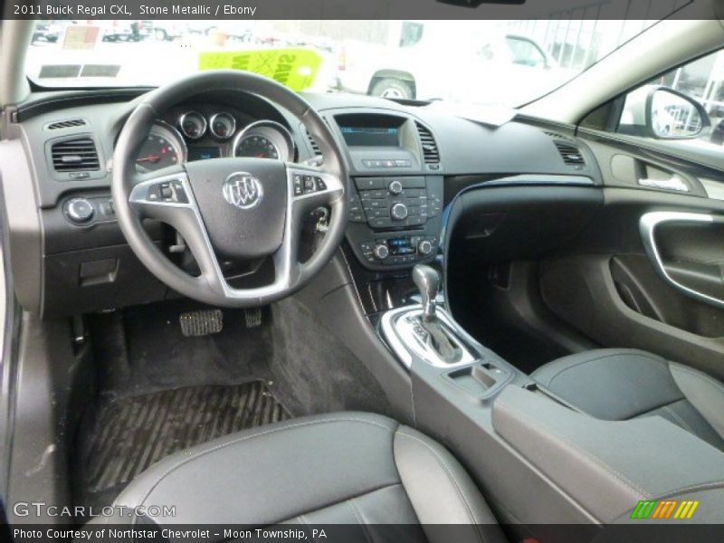 Stone Metallic / Ebony 2011 Buick Regal CXL