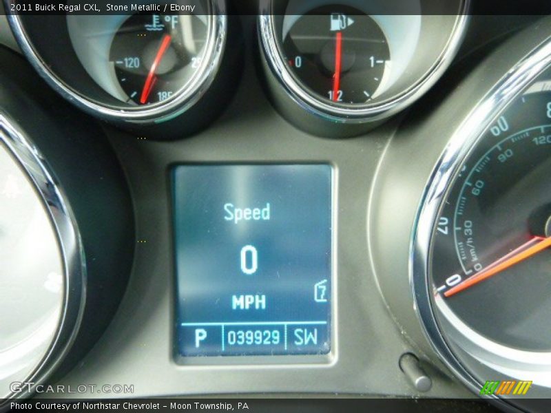 Stone Metallic / Ebony 2011 Buick Regal CXL
