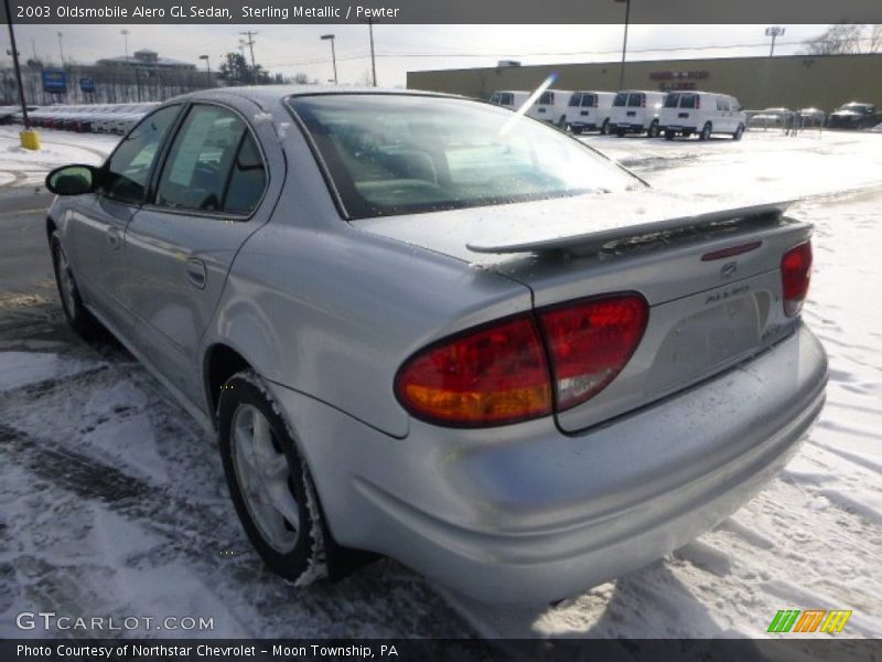 Sterling Metallic / Pewter 2003 Oldsmobile Alero GL Sedan