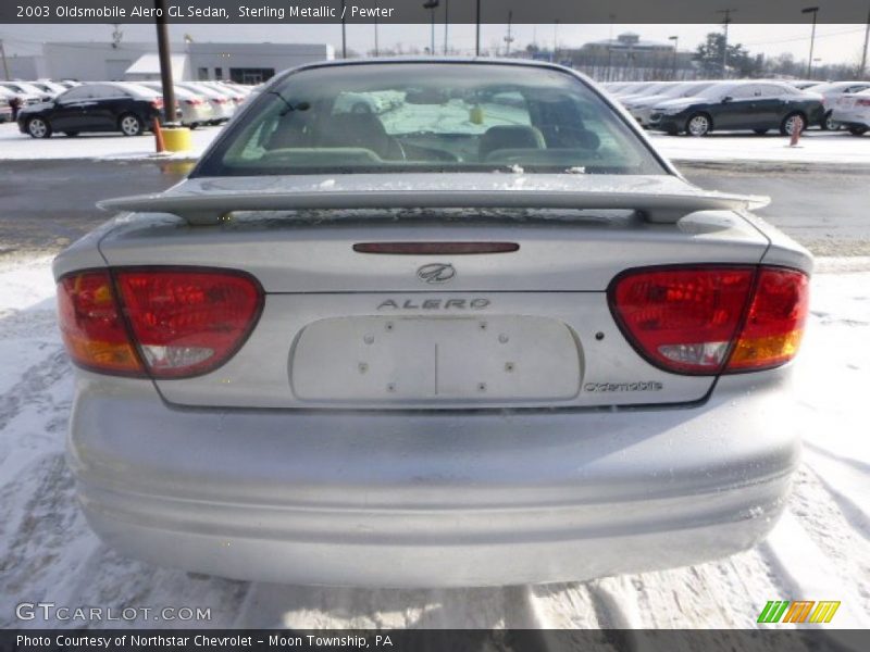 Sterling Metallic / Pewter 2003 Oldsmobile Alero GL Sedan