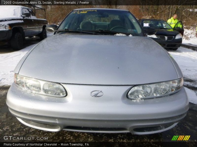 Sterling Metallic / Pewter 2003 Oldsmobile Alero GL Sedan