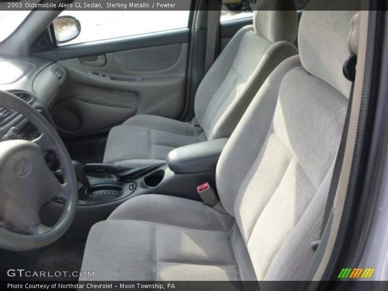 Front Seat of 2003 Alero GL Sedan