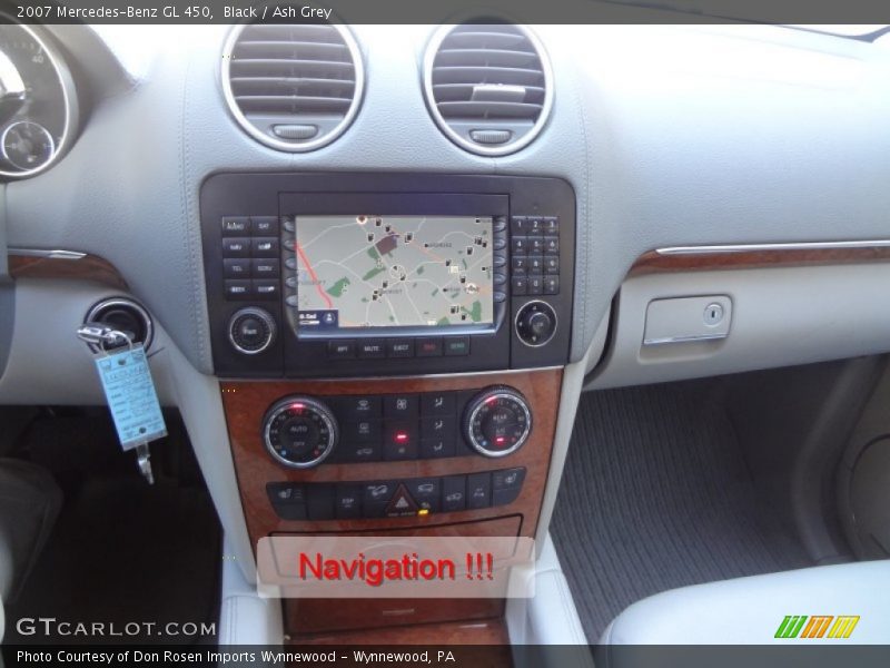 Black / Ash Grey 2007 Mercedes-Benz GL 450