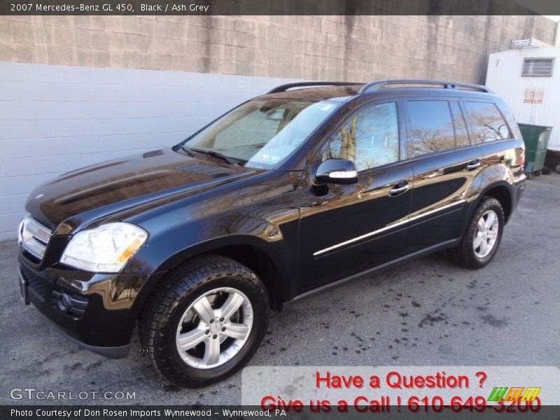 Black / Ash Grey 2007 Mercedes-Benz GL 450