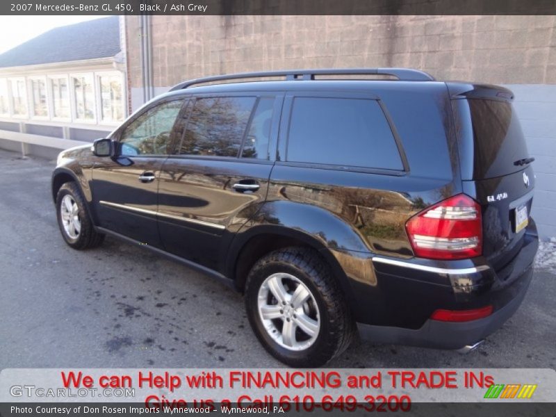 Black / Ash Grey 2007 Mercedes-Benz GL 450