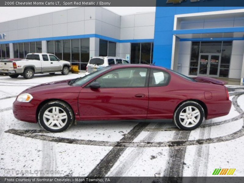 Sport Red Metallic / Ebony 2006 Chevrolet Monte Carlo LT