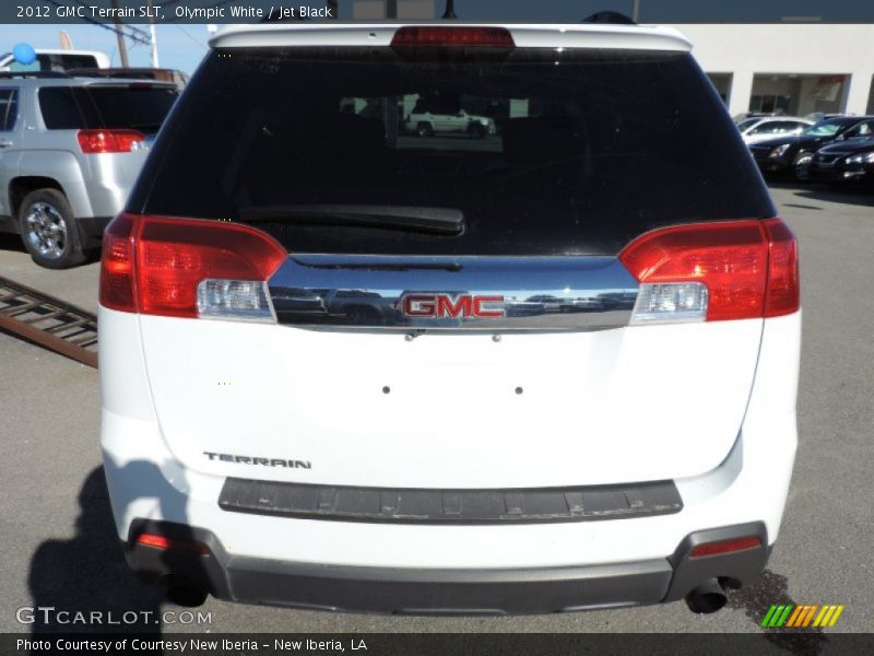 Olympic White / Jet Black 2012 GMC Terrain SLT