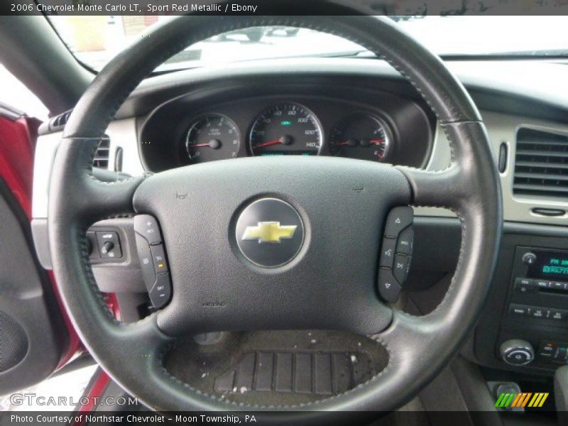 Sport Red Metallic / Ebony 2006 Chevrolet Monte Carlo LT
