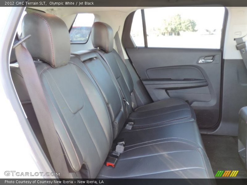 Olympic White / Jet Black 2012 GMC Terrain SLT