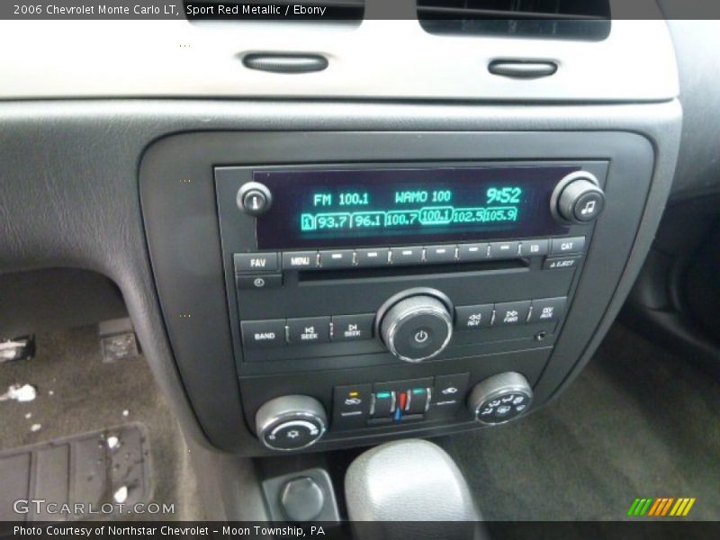 Sport Red Metallic / Ebony 2006 Chevrolet Monte Carlo LT