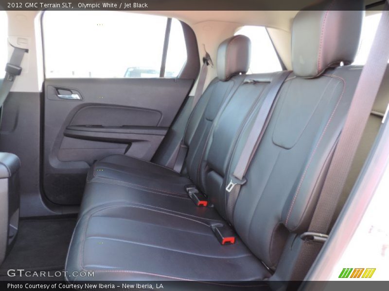 Olympic White / Jet Black 2012 GMC Terrain SLT