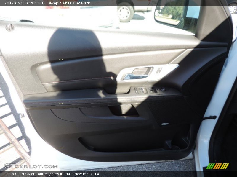 Olympic White / Jet Black 2012 GMC Terrain SLT