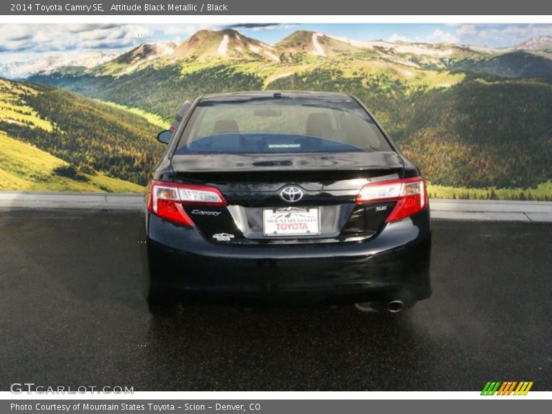 Attitude Black Metallic / Black 2014 Toyota Camry SE