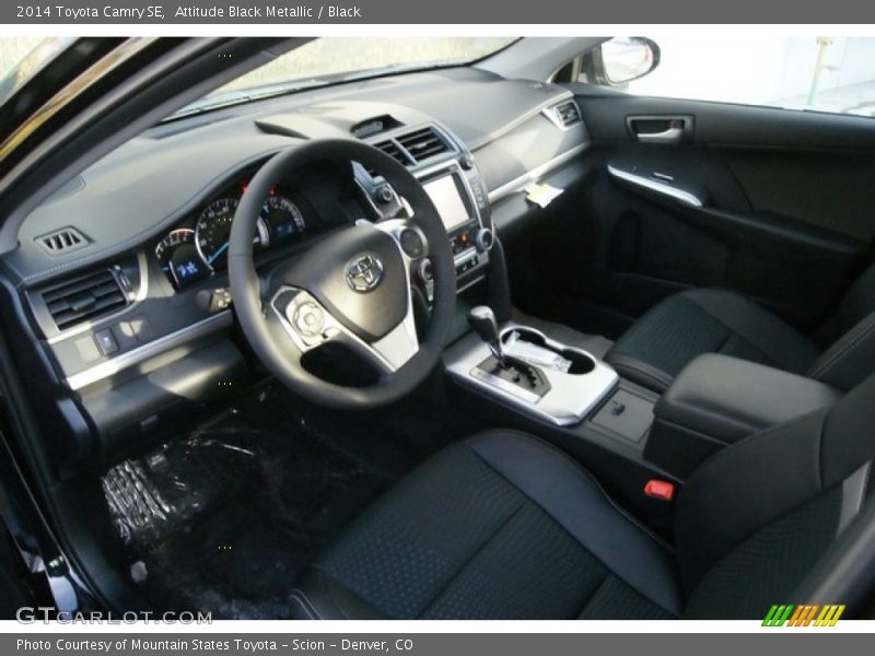 Attitude Black Metallic / Black 2014 Toyota Camry SE