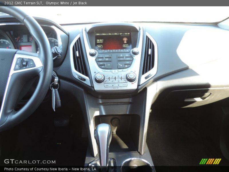 Olympic White / Jet Black 2012 GMC Terrain SLT
