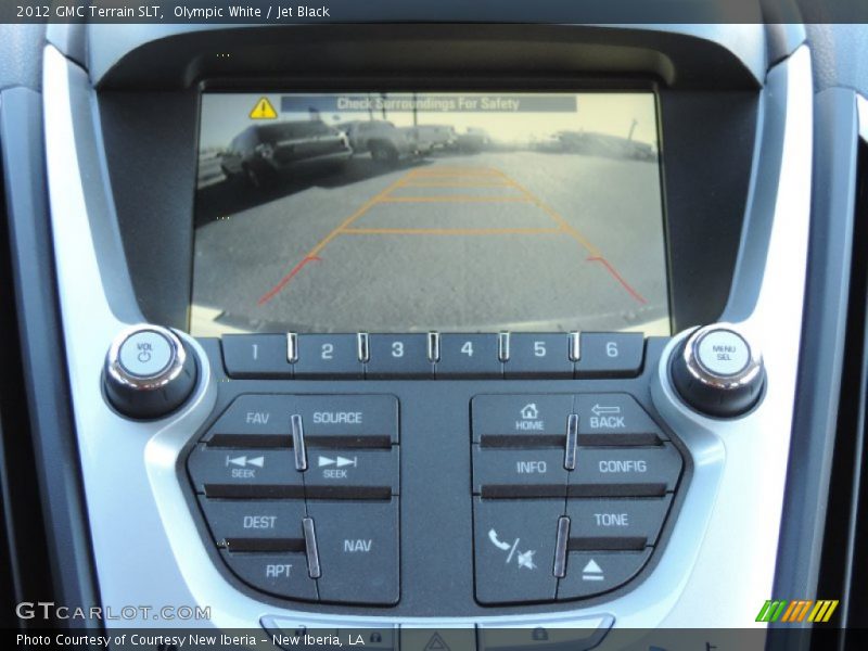 Olympic White / Jet Black 2012 GMC Terrain SLT