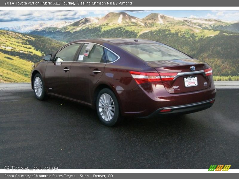 Sizzling Crimson Mica / Almond 2014 Toyota Avalon Hybrid XLE Touring