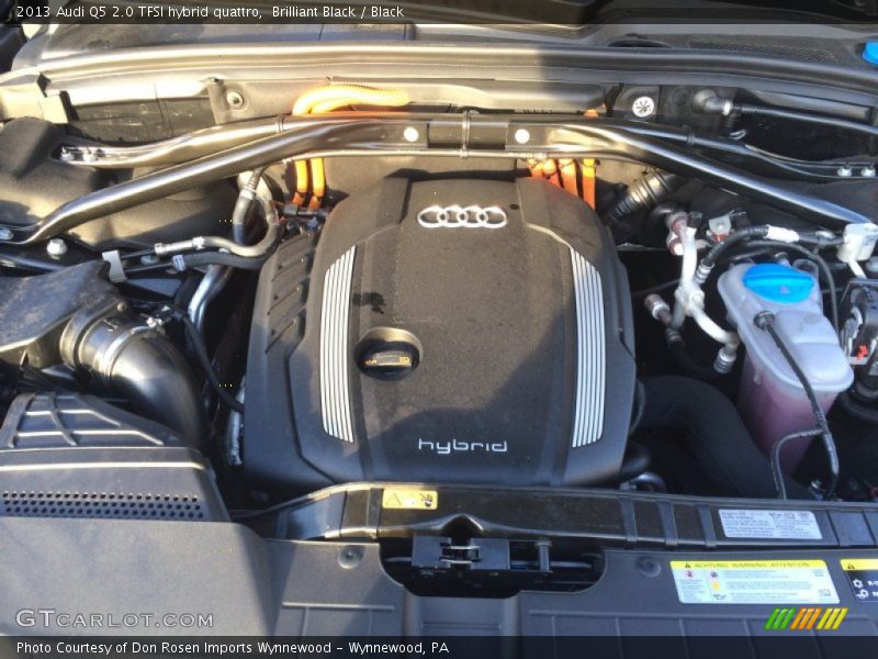  2013 Q5 2.0 TFSI hybrid quattro Engine - 2.0 Liter h FSI Turbocharged DOHC 16-Valve VVT 4 Cylinder Gasoline/Electric Hybrid