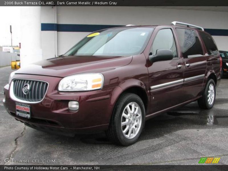 Dark Garnet Metallic / Medium Gray 2006 Buick Terraza CXL AWD