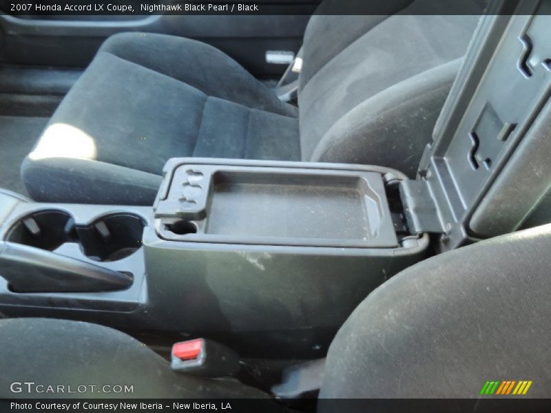 Nighthawk Black Pearl / Black 2007 Honda Accord LX Coupe