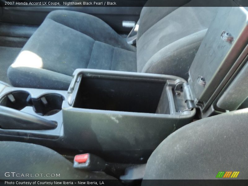 Nighthawk Black Pearl / Black 2007 Honda Accord LX Coupe