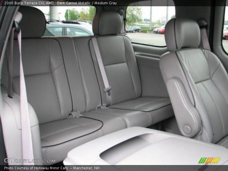 Dark Garnet Metallic / Medium Gray 2006 Buick Terraza CXL AWD