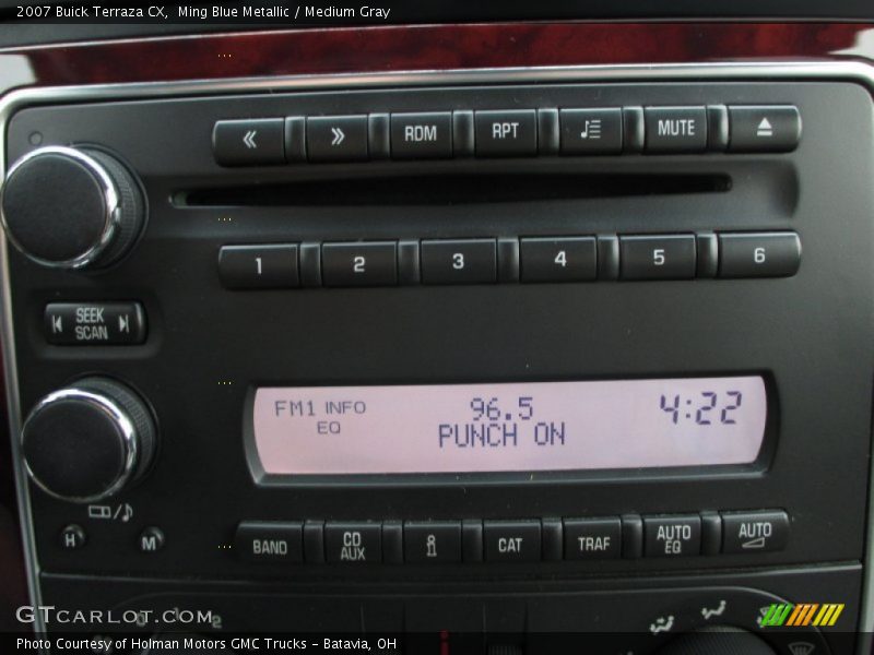 Ming Blue Metallic / Medium Gray 2007 Buick Terraza CX