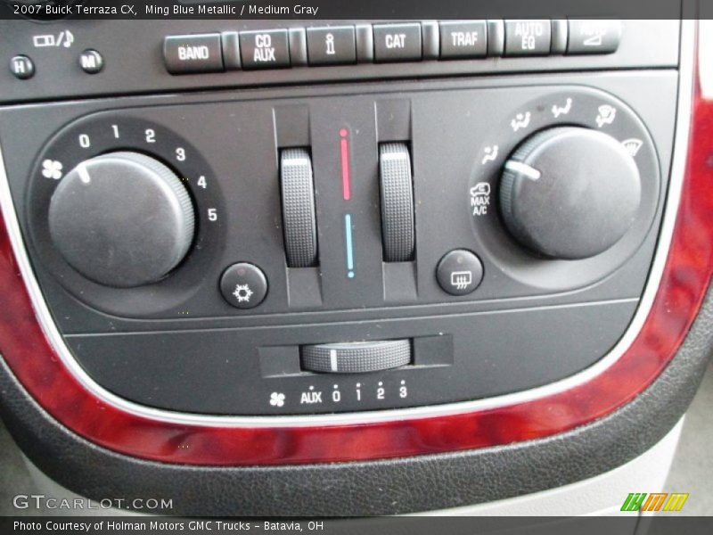 Ming Blue Metallic / Medium Gray 2007 Buick Terraza CX