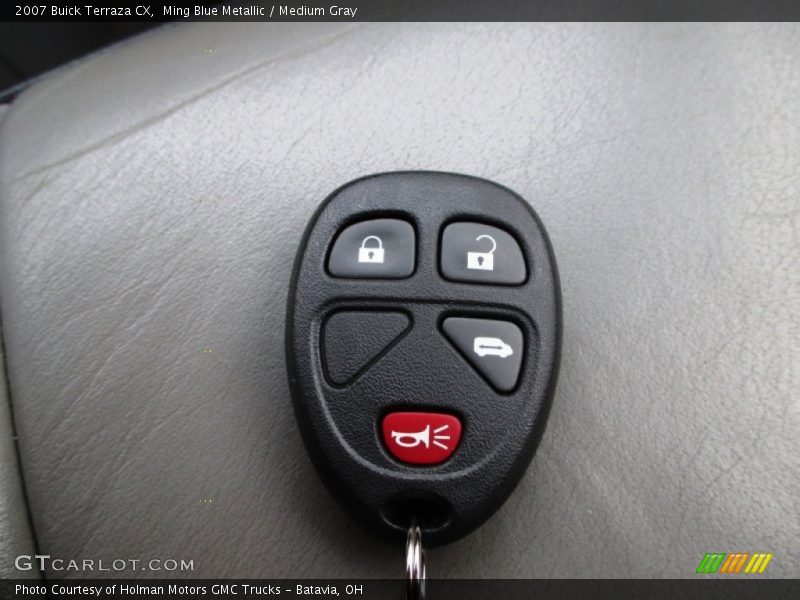 Ming Blue Metallic / Medium Gray 2007 Buick Terraza CX