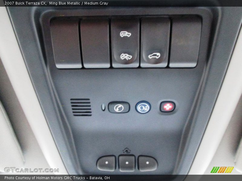 Ming Blue Metallic / Medium Gray 2007 Buick Terraza CX