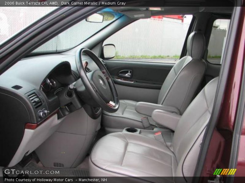 Dark Garnet Metallic / Medium Gray 2006 Buick Terraza CXL AWD