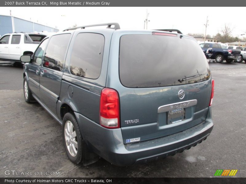 Ming Blue Metallic / Medium Gray 2007 Buick Terraza CX