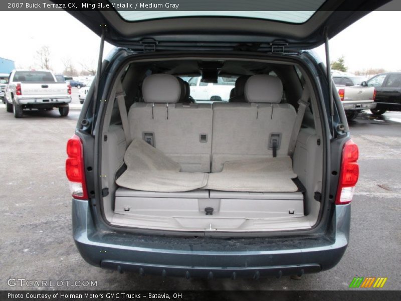 Ming Blue Metallic / Medium Gray 2007 Buick Terraza CX