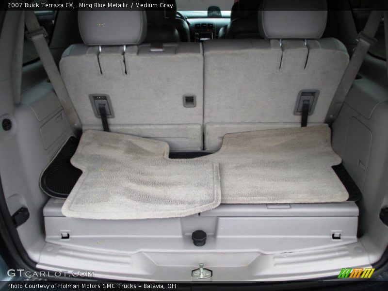 Ming Blue Metallic / Medium Gray 2007 Buick Terraza CX