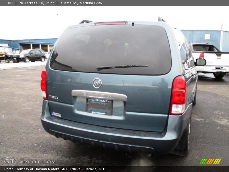 Ming Blue Metallic / Medium Gray 2007 Buick Terraza CX