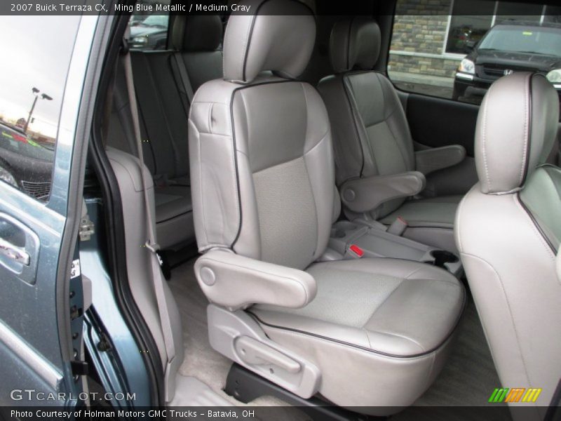Ming Blue Metallic / Medium Gray 2007 Buick Terraza CX