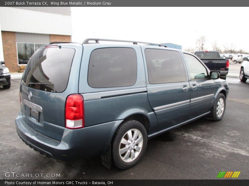 Ming Blue Metallic / Medium Gray 2007 Buick Terraza CX
