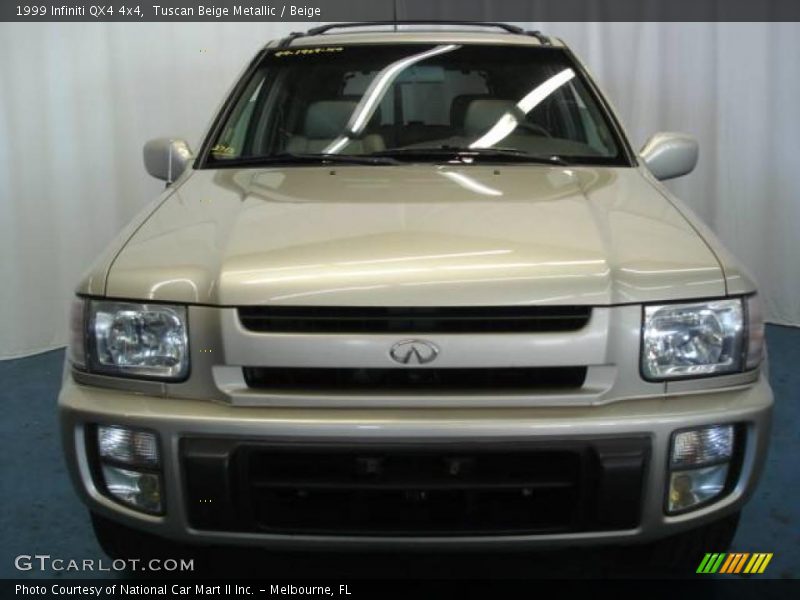 Tuscan Beige Metallic / Beige 1999 Infiniti QX4 4x4