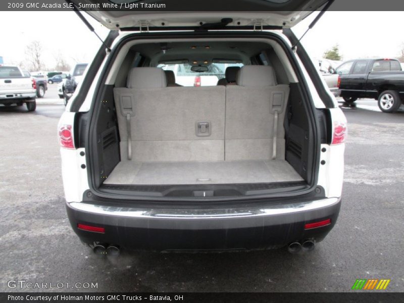 Summit White / Light Titanium 2009 GMC Acadia SLE