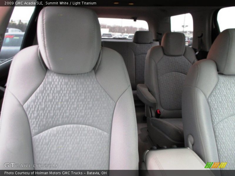 Summit White / Light Titanium 2009 GMC Acadia SLE