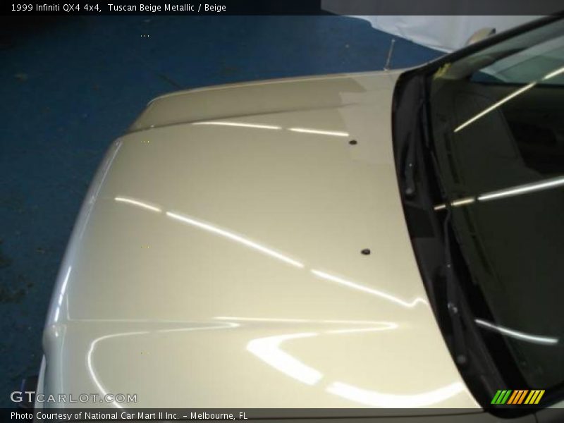 Tuscan Beige Metallic / Beige 1999 Infiniti QX4 4x4