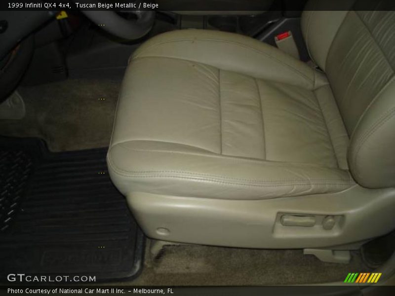 Tuscan Beige Metallic / Beige 1999 Infiniti QX4 4x4