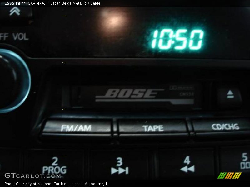 Tuscan Beige Metallic / Beige 1999 Infiniti QX4 4x4