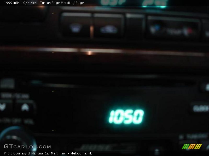 Tuscan Beige Metallic / Beige 1999 Infiniti QX4 4x4