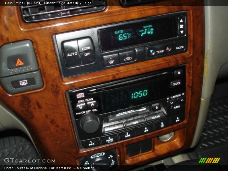 Tuscan Beige Metallic / Beige 1999 Infiniti QX4 4x4