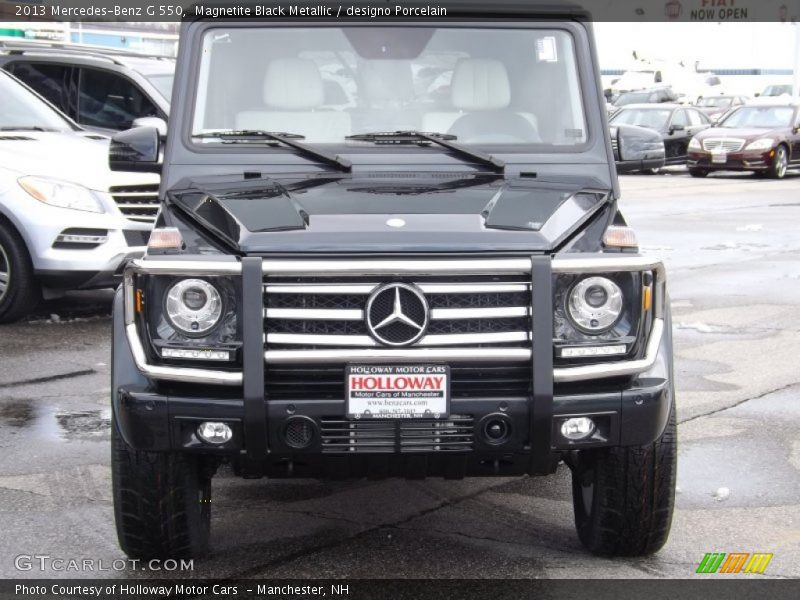 Magnetite Black Metallic / designo Porcelain 2013 Mercedes-Benz G 550