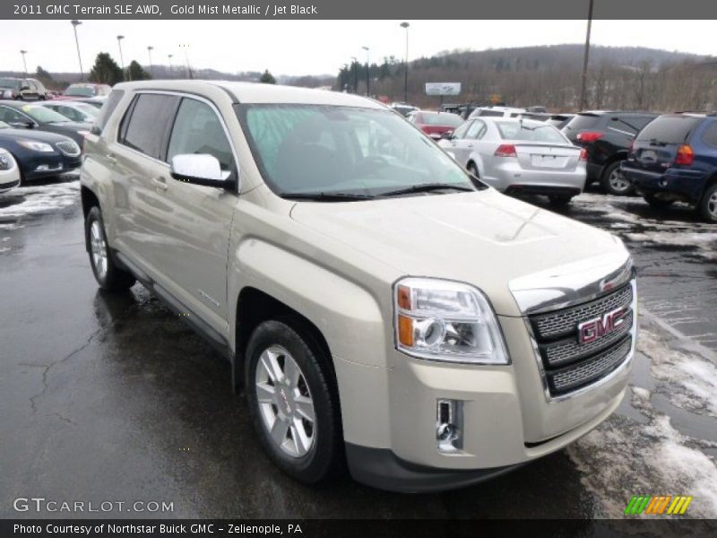 Front 3/4 View of 2011 Terrain SLE AWD